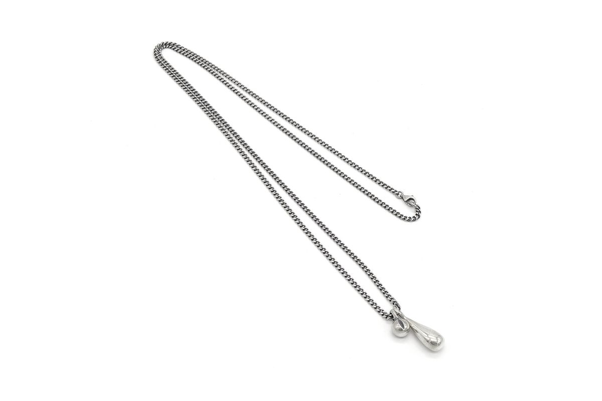 오드콜렛(ODDCOLLET) [SILVER925]Tears necklace