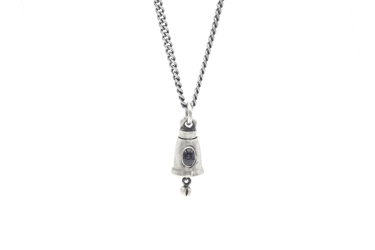 오드콜렛(ODDCOLLET) [SILVER925]Eye guardian bell (black)