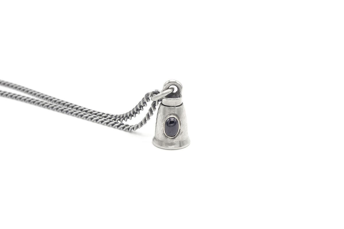 오드콜렛(ODDCOLLET) [SILVER925]Eye guardian bell (black)
