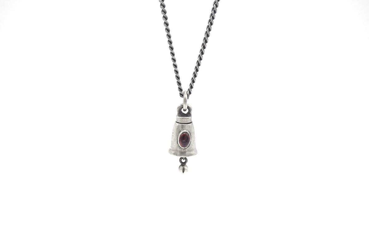 오드콜렛(ODDCOLLET) [SILVER925]Eye guardian bell (red)