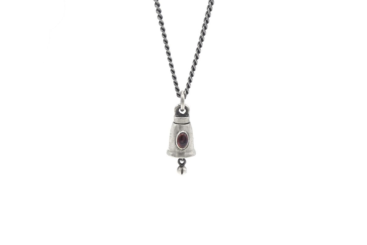 오드콜렛(ODDCOLLET) [SILVER925]Eye guardian bell (red)