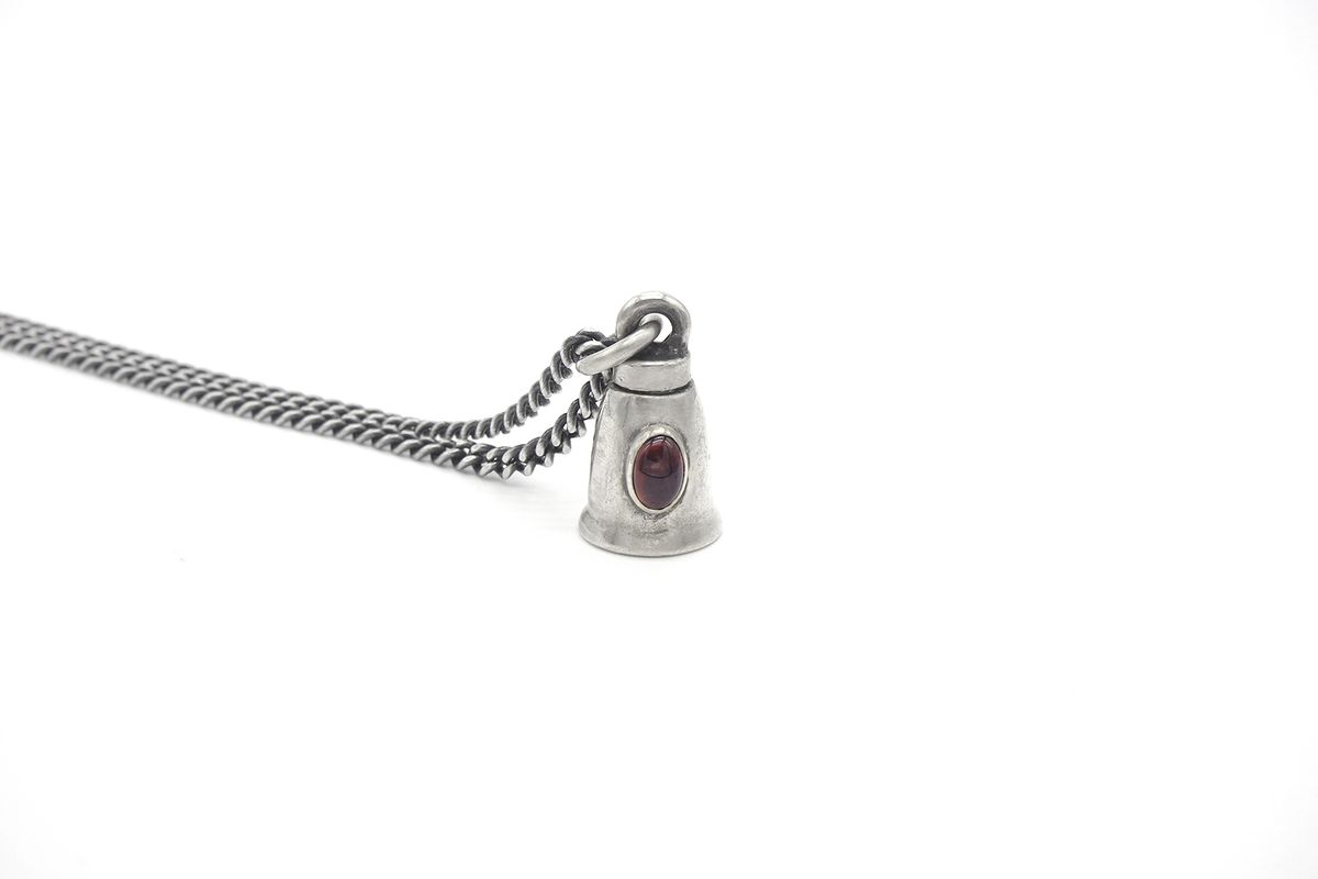 오드콜렛(ODDCOLLET) [SILVER925]Eye guardian bell (red)