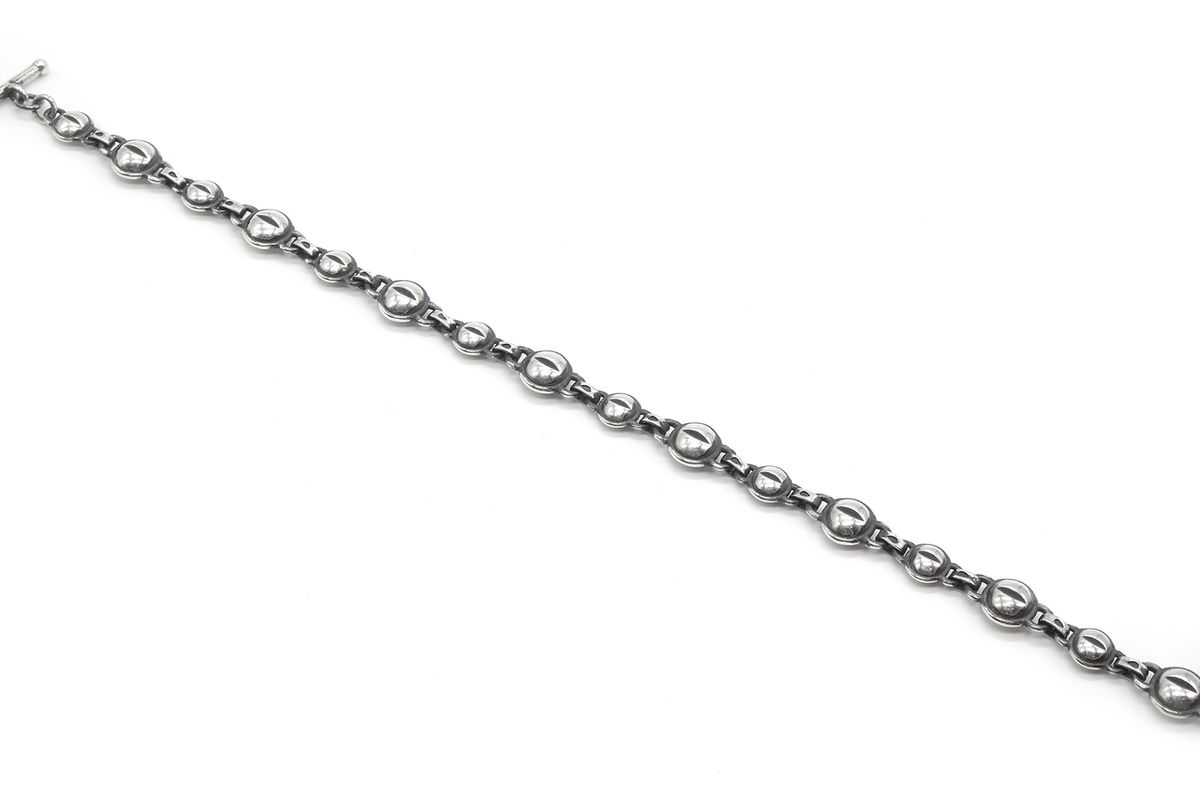 오드콜렛(ODDCOLLET) [SILVER925]Two eye bracelet