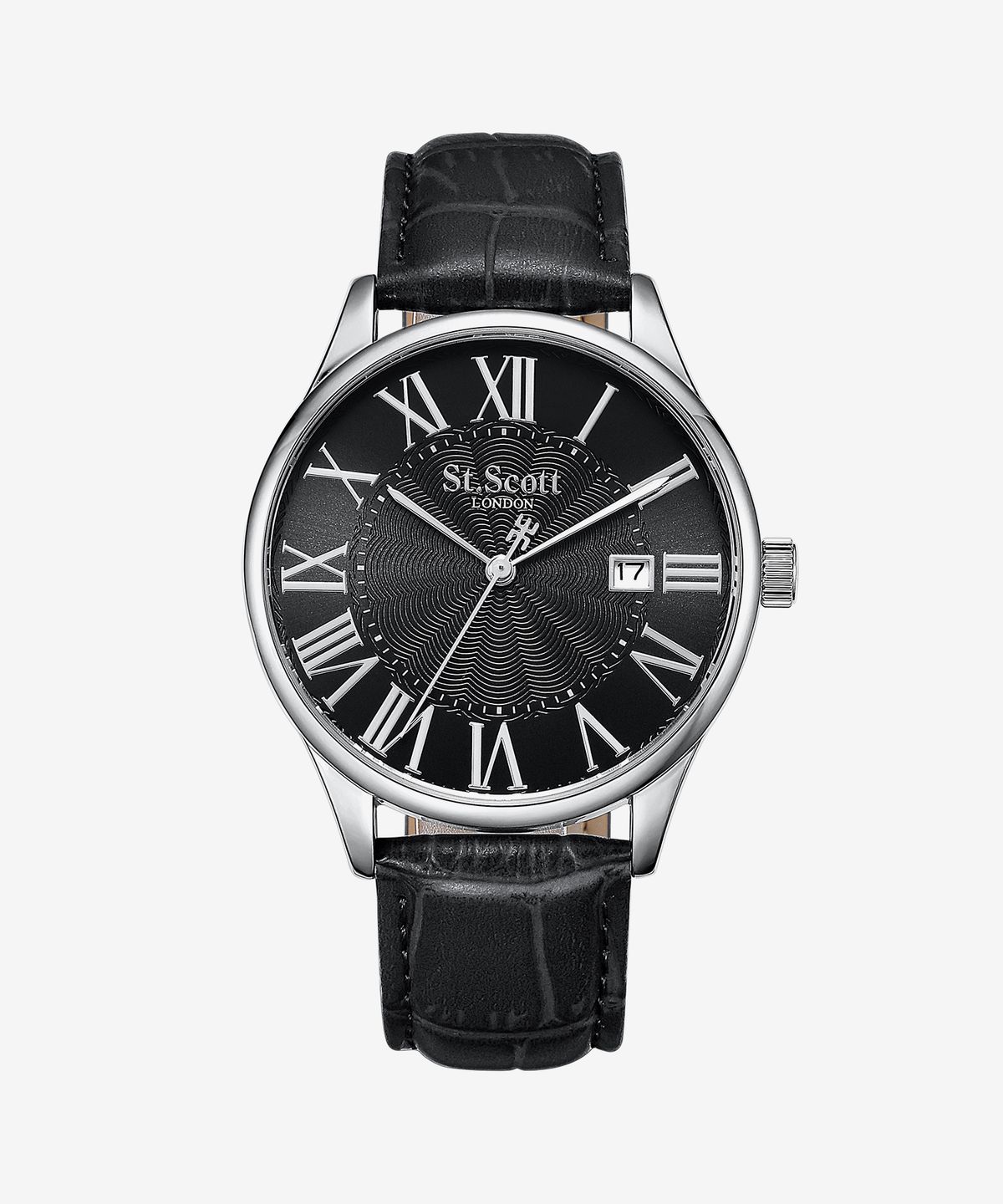 세인트스코트런던(ST.SCOTT LONDON) 클래식 데이트 가죽 시계 4종 / ST7110L