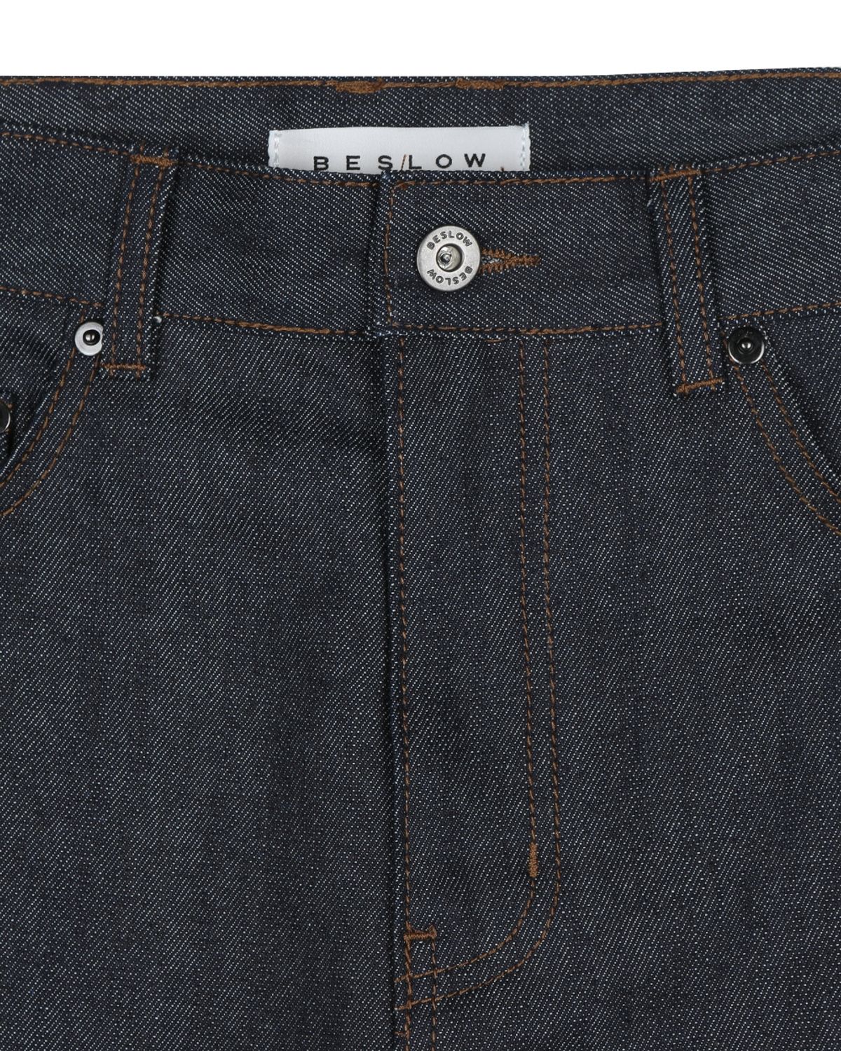 비슬로우(BESLOW) WIDE SELVAGE DENIM INDIGO