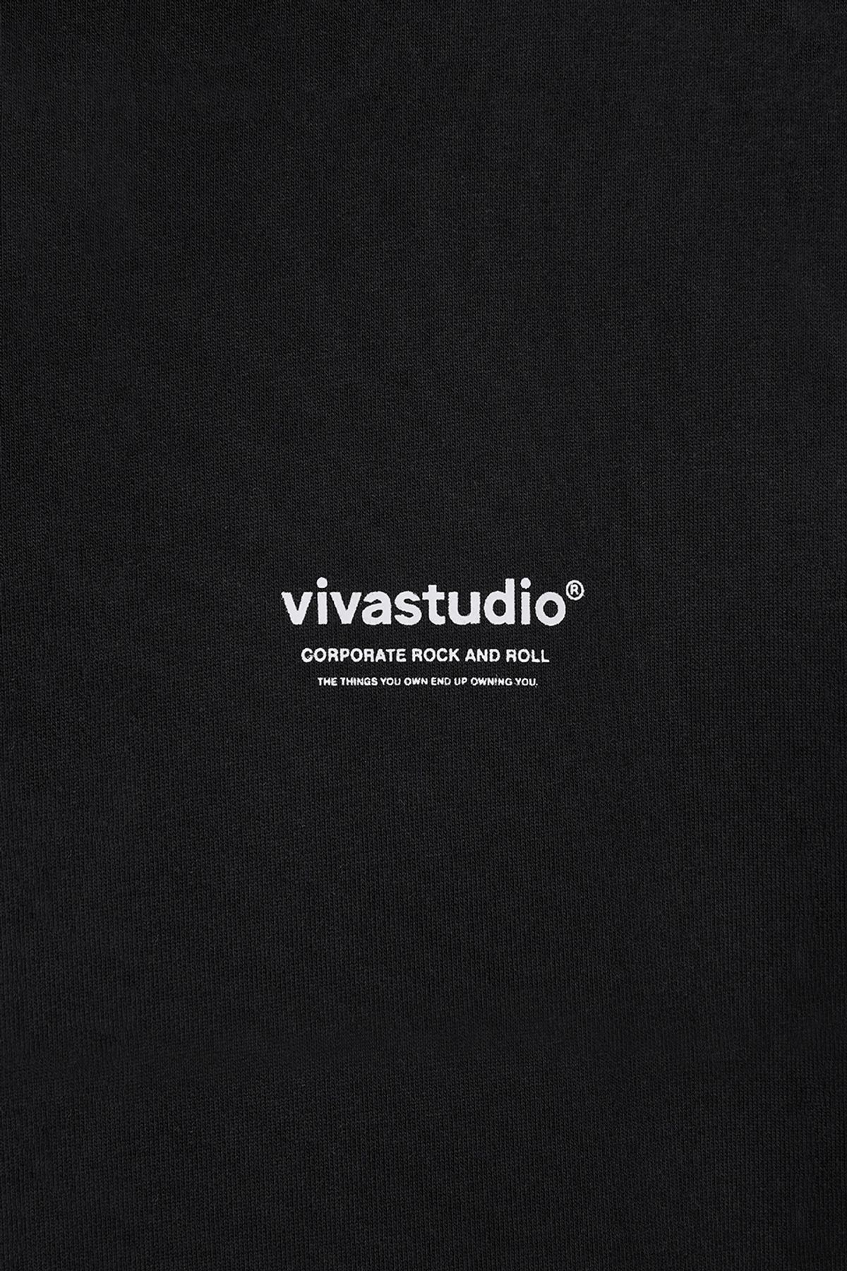 비바스튜디오(VIVASTUDIO) LOCATION HOODIE [BLACK]