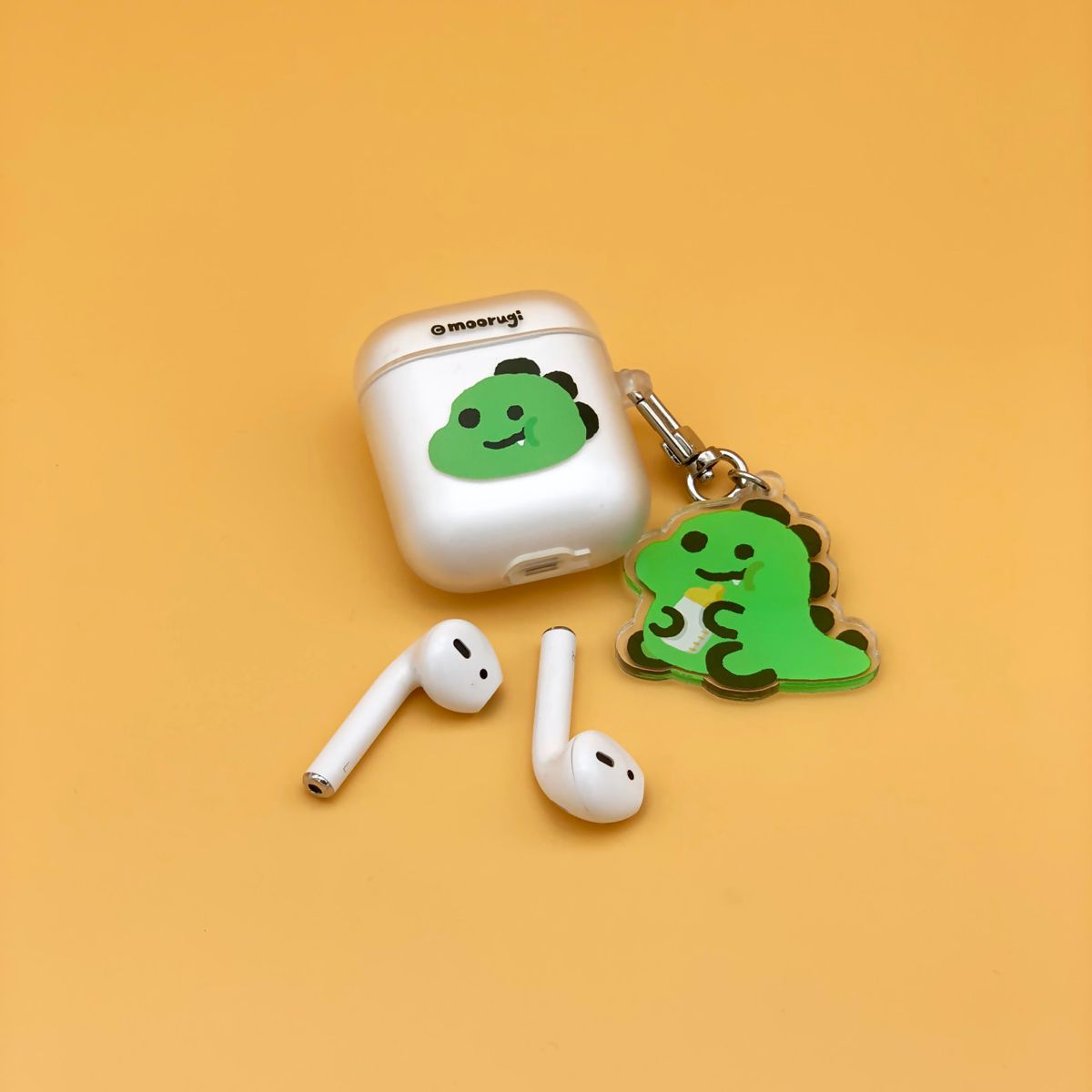 무룩이(MOORUGI) 베이비 디노 에어팟 케이스