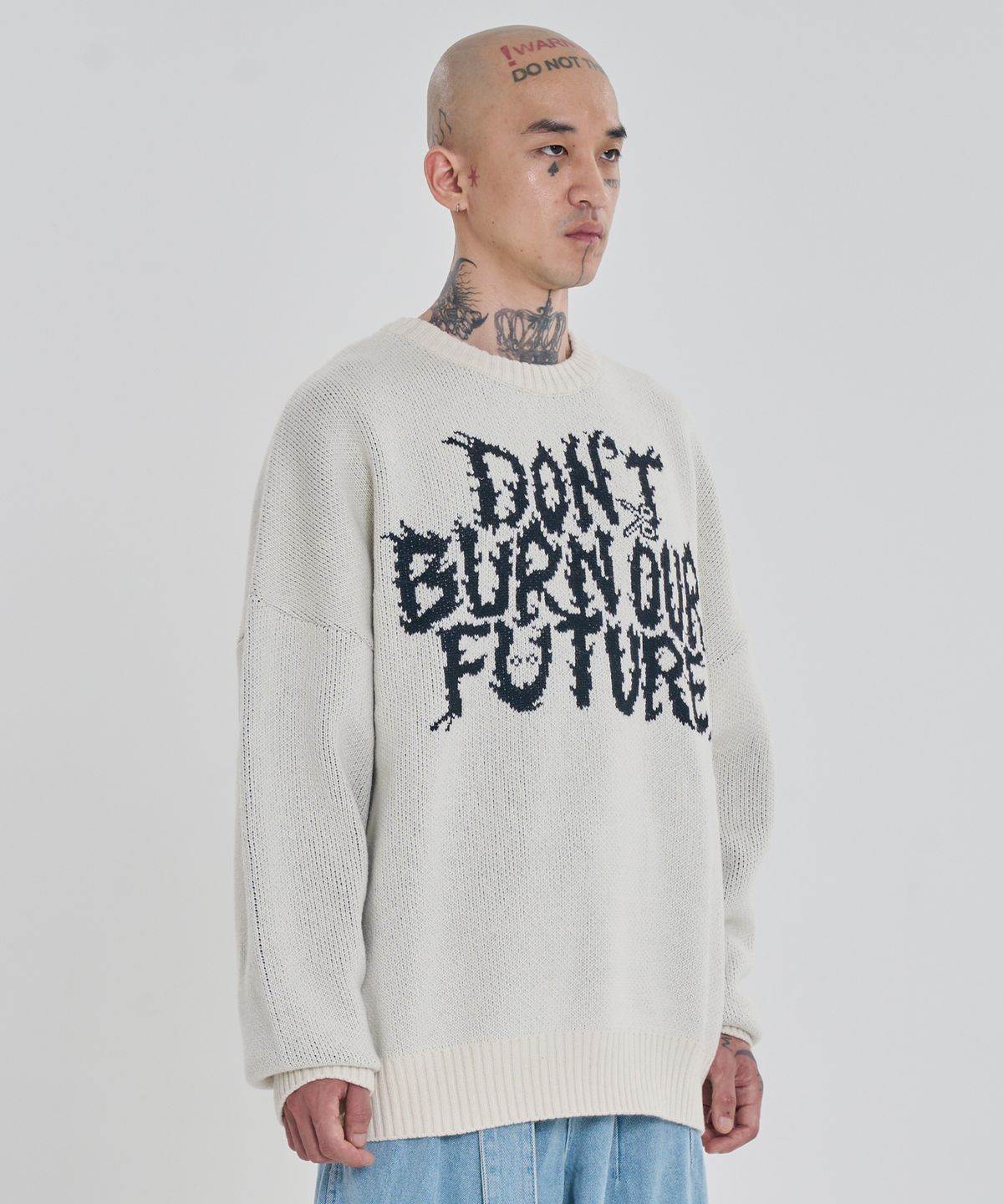 아조바이아조(AJOBYAJO) [PBA] DBOF Wool Knit Sweater [IVORY]