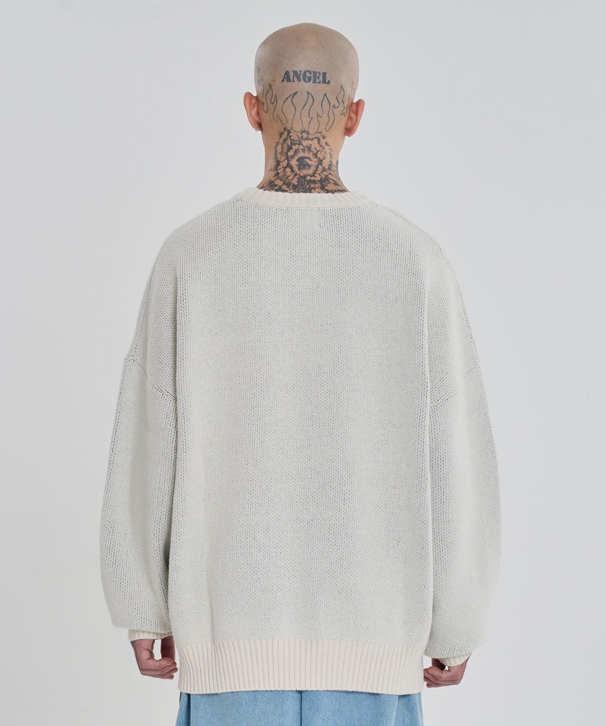 아조바이아조(AJOBYAJO) [PBA] DBOF Wool Knit Sweater [IVORY]