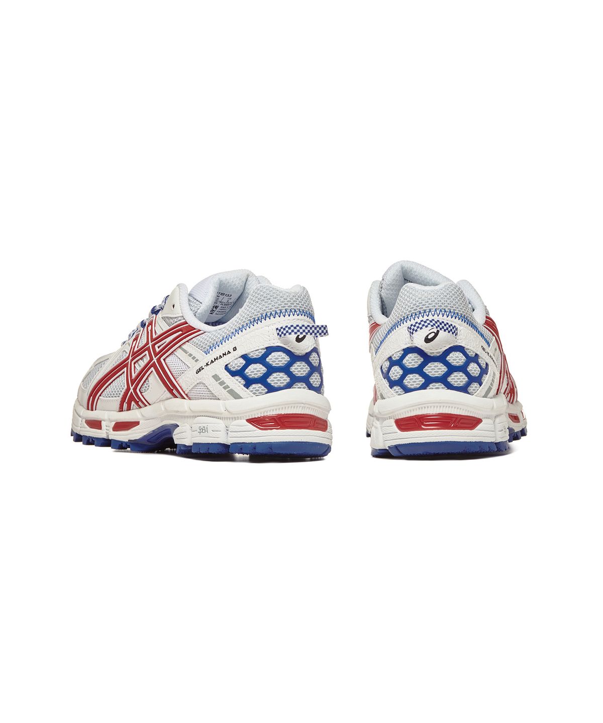 아식스(ASICS) 젤-카하나 8 - 화이트:레드 / 1011B133-020