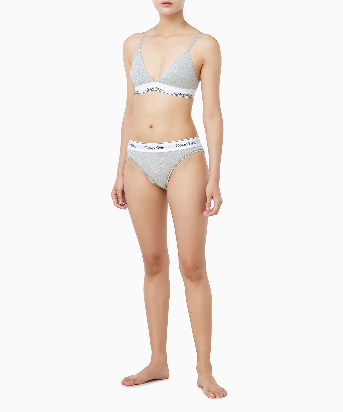 캘빈클라인 언더웨어(CALVIN KLEIN UNDERWEAR) 여성 아이콘 코튼 모달 트라이앵글_QF8498ADP7A