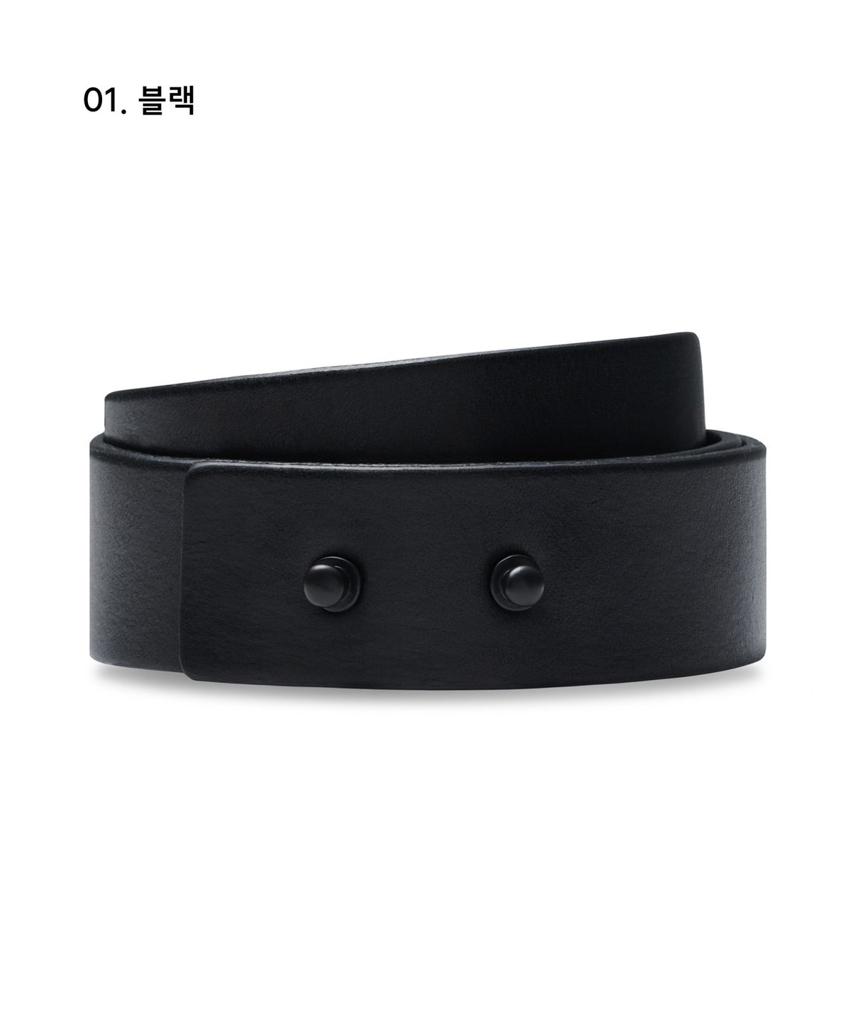 무신사 스탠다드(MUSINSA STANDARD) 버클리스 이탈리안 레더 벨트_30mm