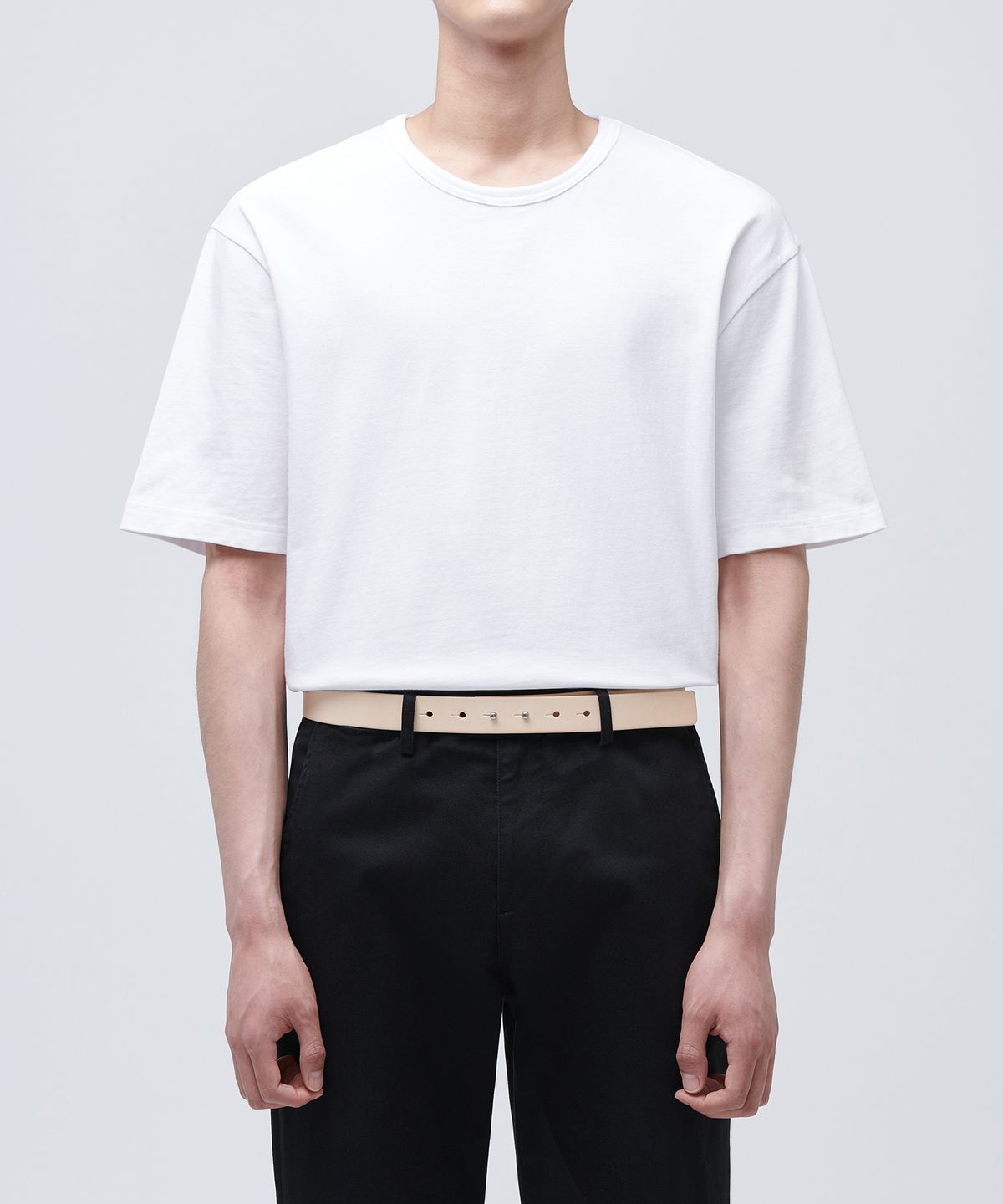 무신사 스탠다드(MUSINSA STANDARD) 버클리스 이탈리안 레더 벨트_30mm
