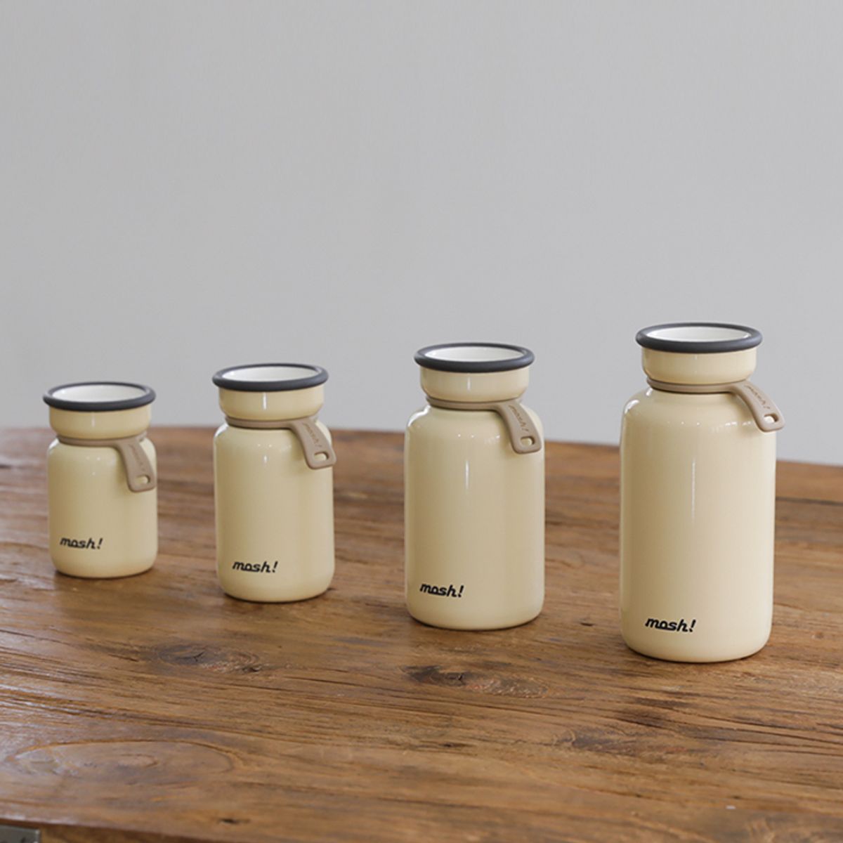 모슈(MOSH) 보온보냉 라떼 미니 텀블러 200ml 아이보리
