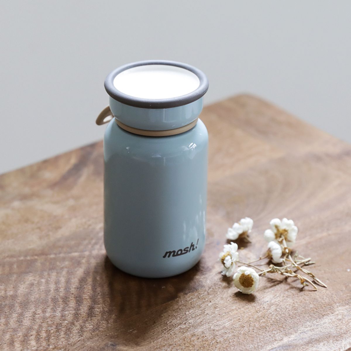 모슈(MOSH) 보온보냉 라떼 미니 텀블러 200ml 스카이