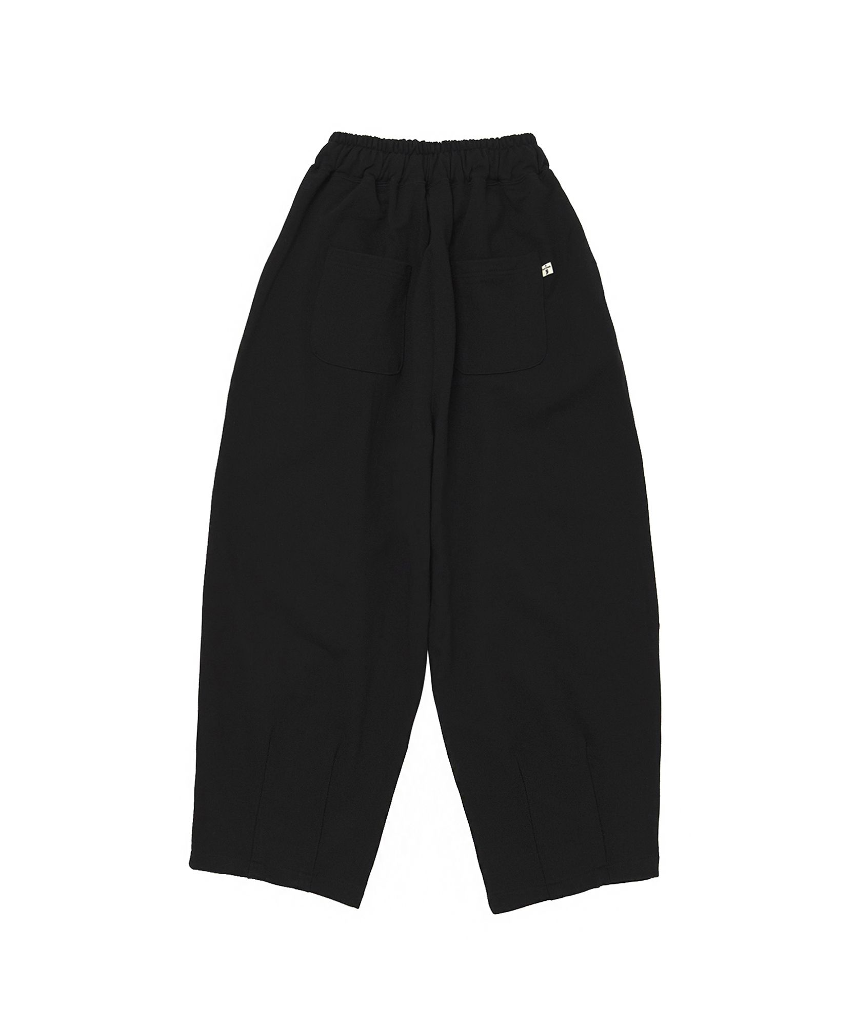 MUSINSA | A NOTHING HEAVY-TERRY BALLOON SWEAT PANTS (Black)