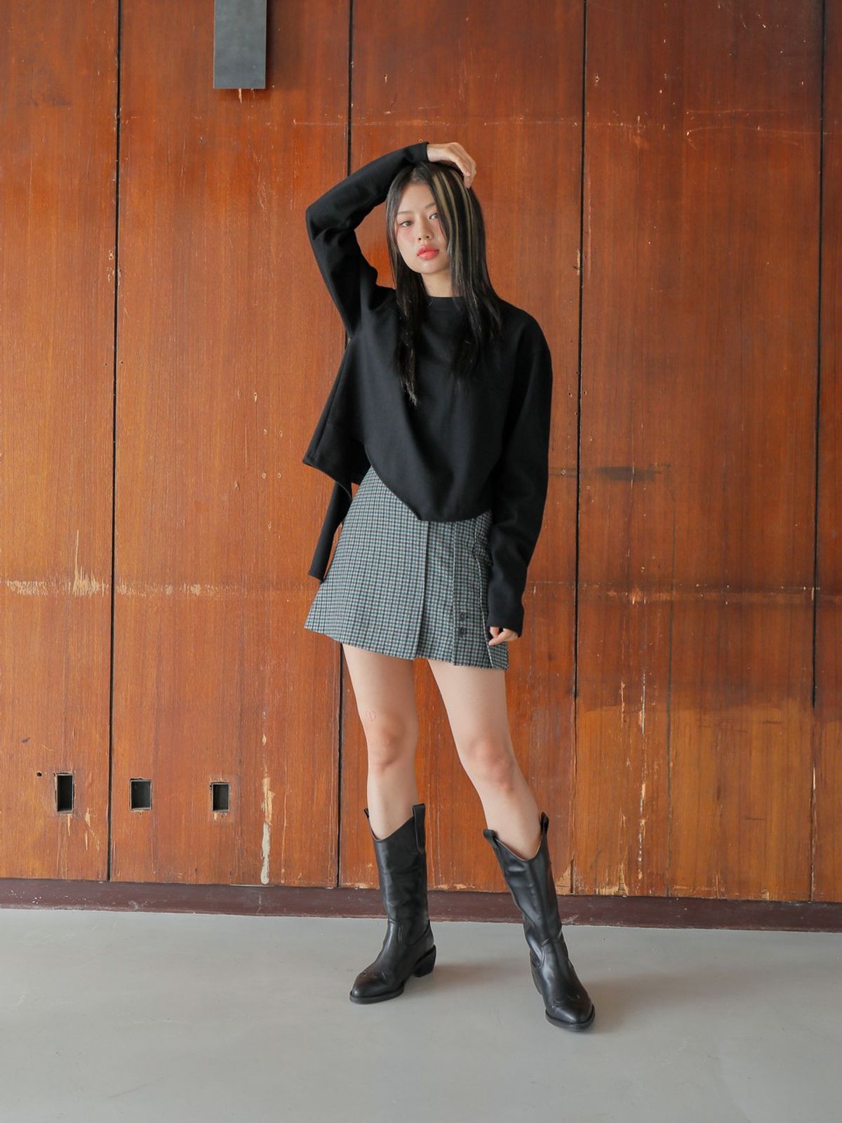 느와(NOIR) Divide Top