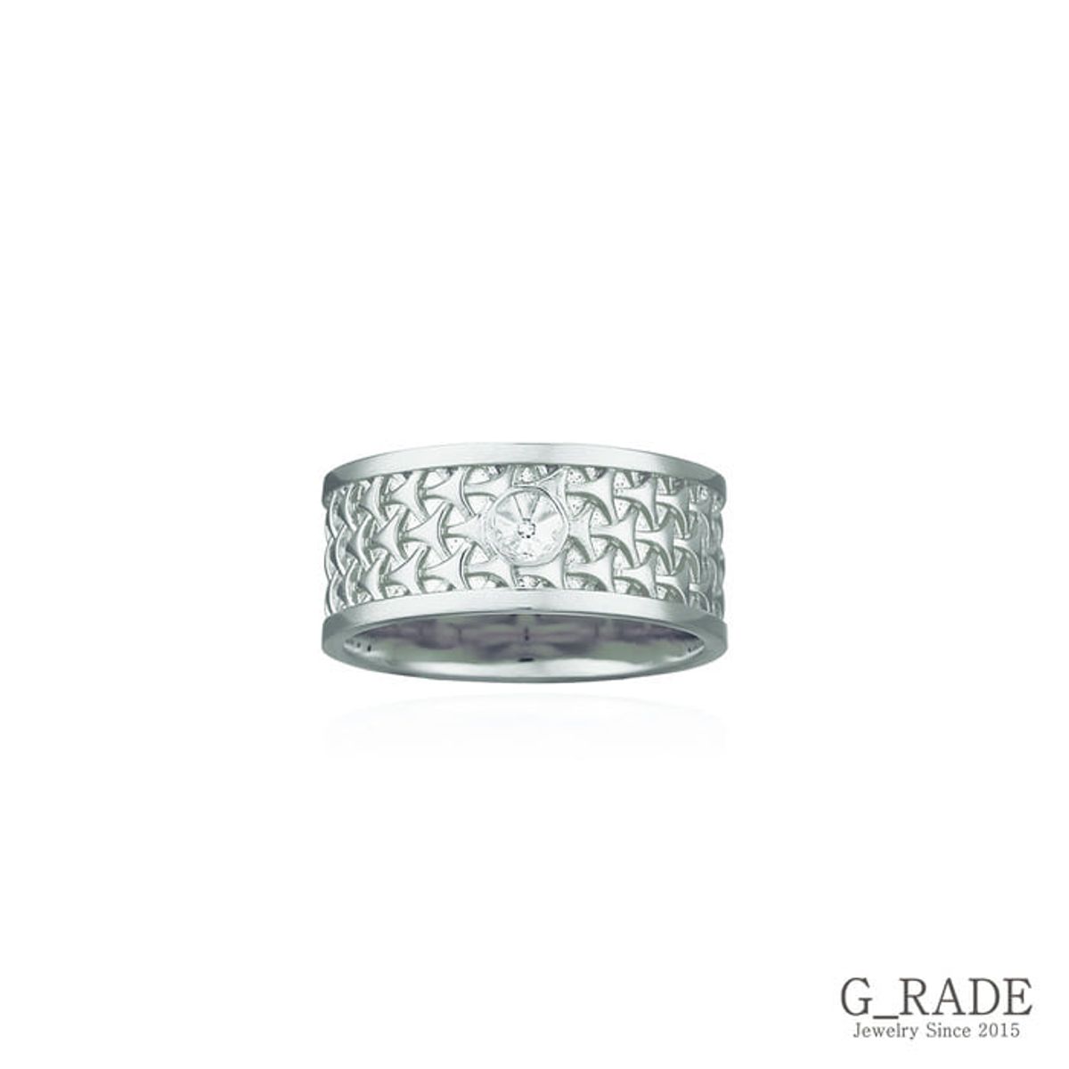 지레이드(G_RADE) Pattern Logo Ring Plating Ver No.1