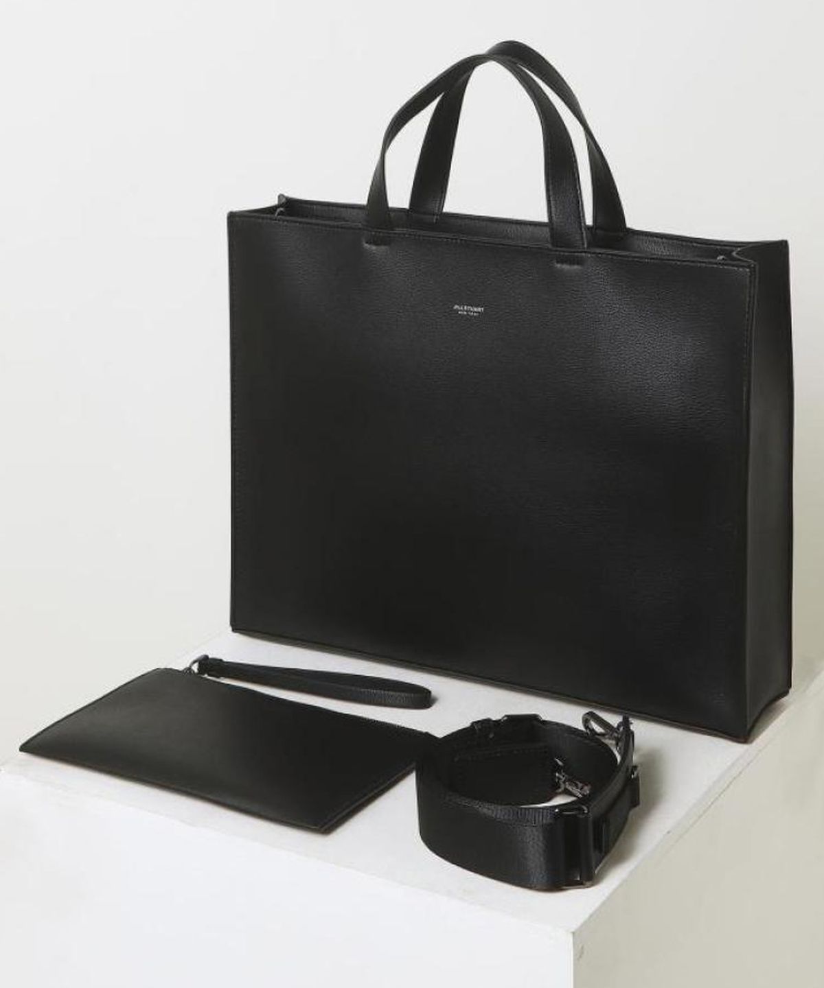 질스튜어트 맨 액세서리(JILLSTUART MEN ACC) [SCOTT][호라이즌] 스캇 가로형 토트백 (크로스겸용/별도파우치포함)