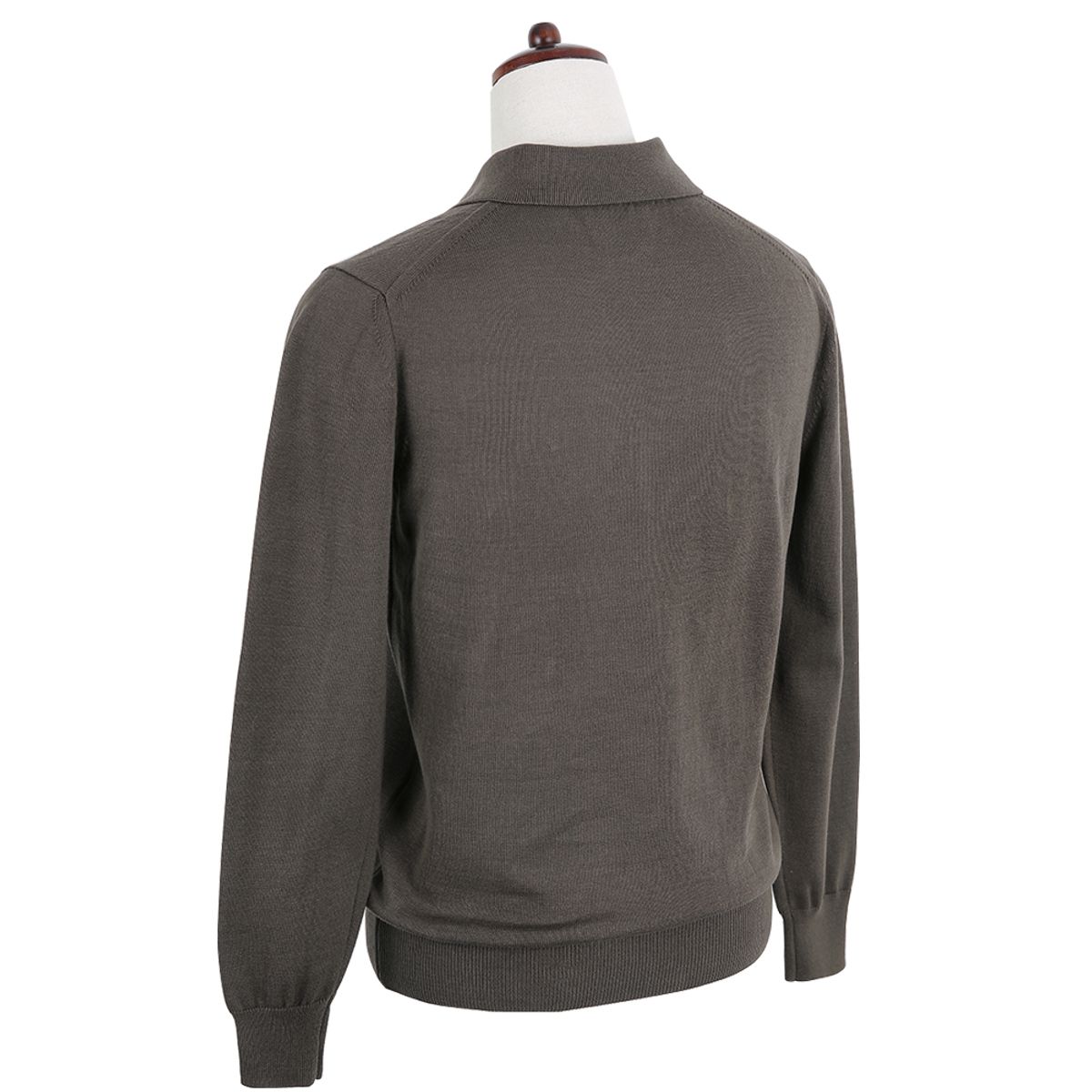 솔티(SORTIE) 14gg Polo Collar Knit (Brown)