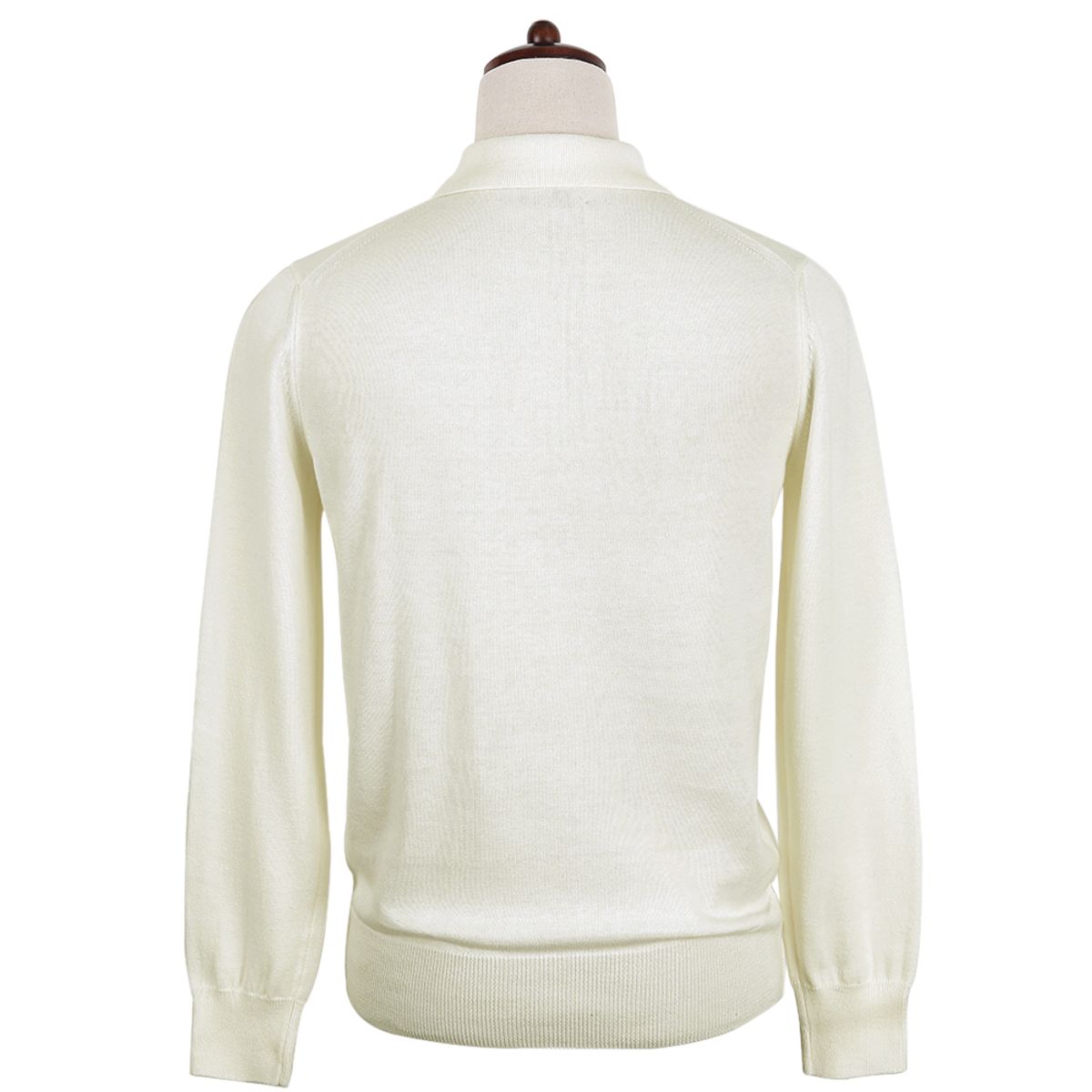 솔티(SORTIE) 14gg Polo Collar Knit (Ivory)