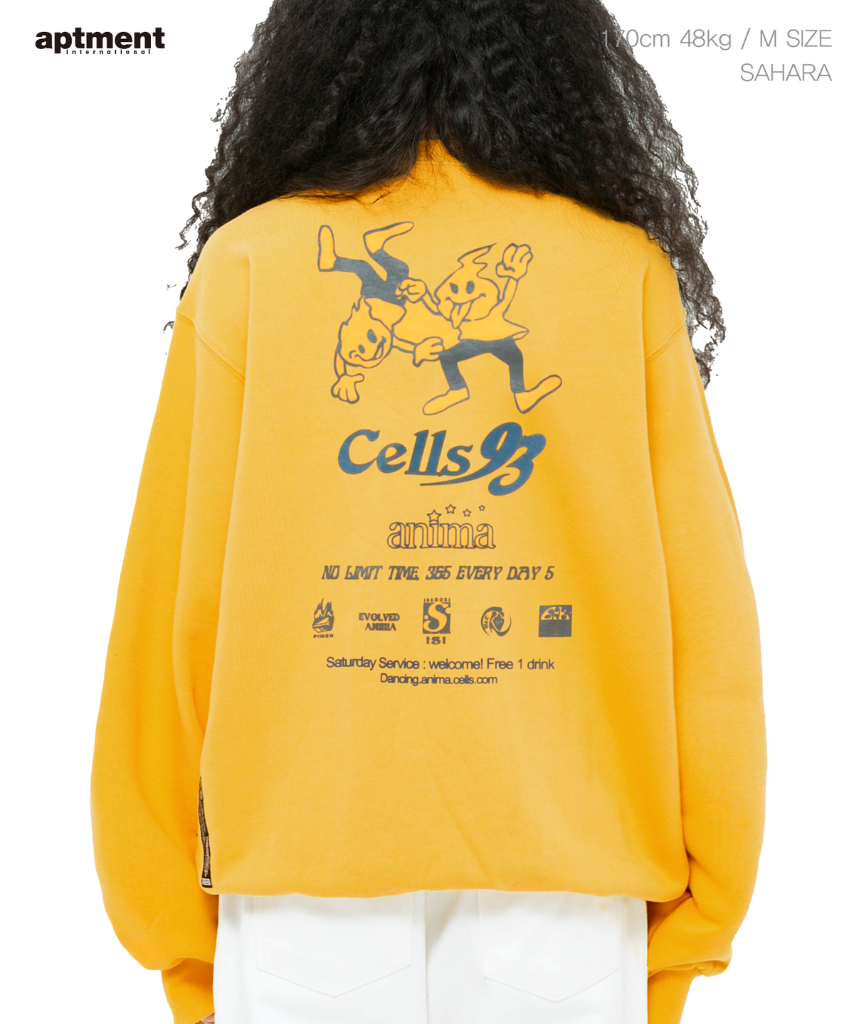 아파트먼트(APARTMENT) [남녀공용] BUST DOWN SWEAT SHIRT (6 COLOR)