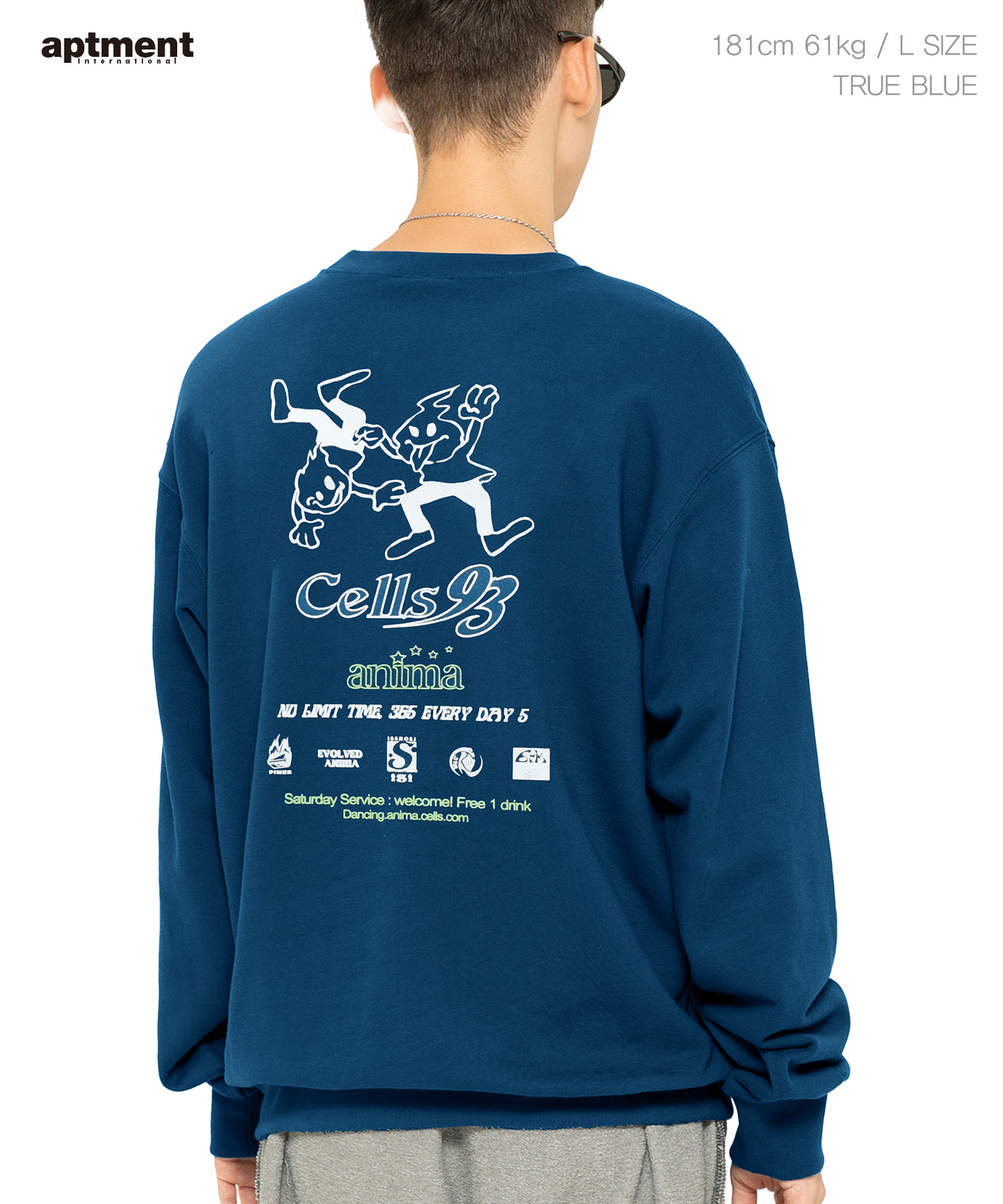 아파트먼트(APARTMENT) [남녀공용] BUST DOWN SWEAT SHIRT (6 COLOR)