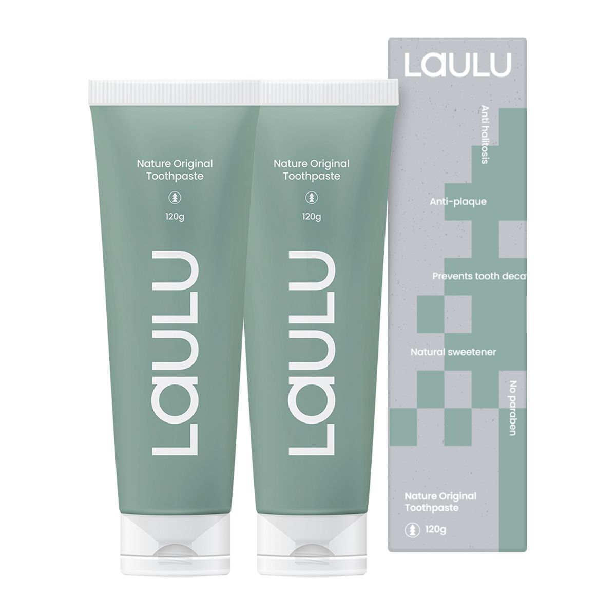 라울루(LAULU) 네이처 오리지날 천연치약 120g