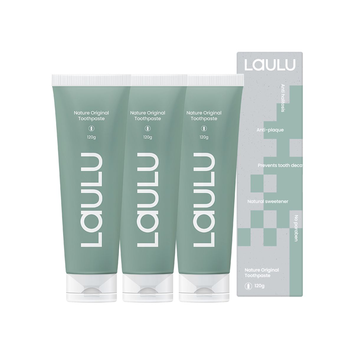 라울루(LAULU) 네이처 오리지날 천연치약 120g