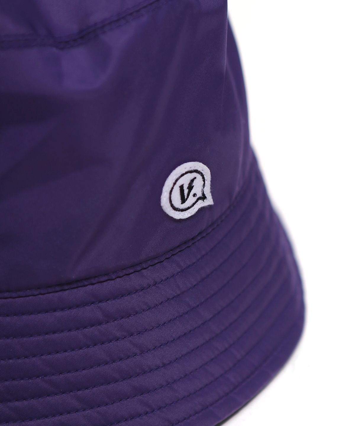 벌스원(VERSE ONE) BUBBLE LOGO BUCKET HAT DARK PURPLE