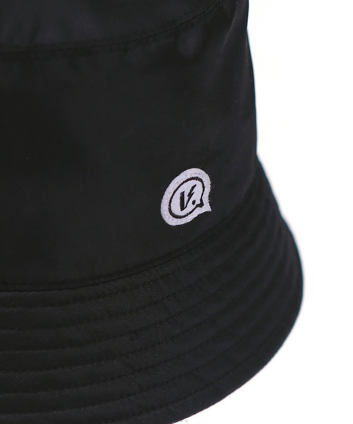 벌스원(VERSE ONE) BUBBLE LOGO BUCKET HAT BLACK