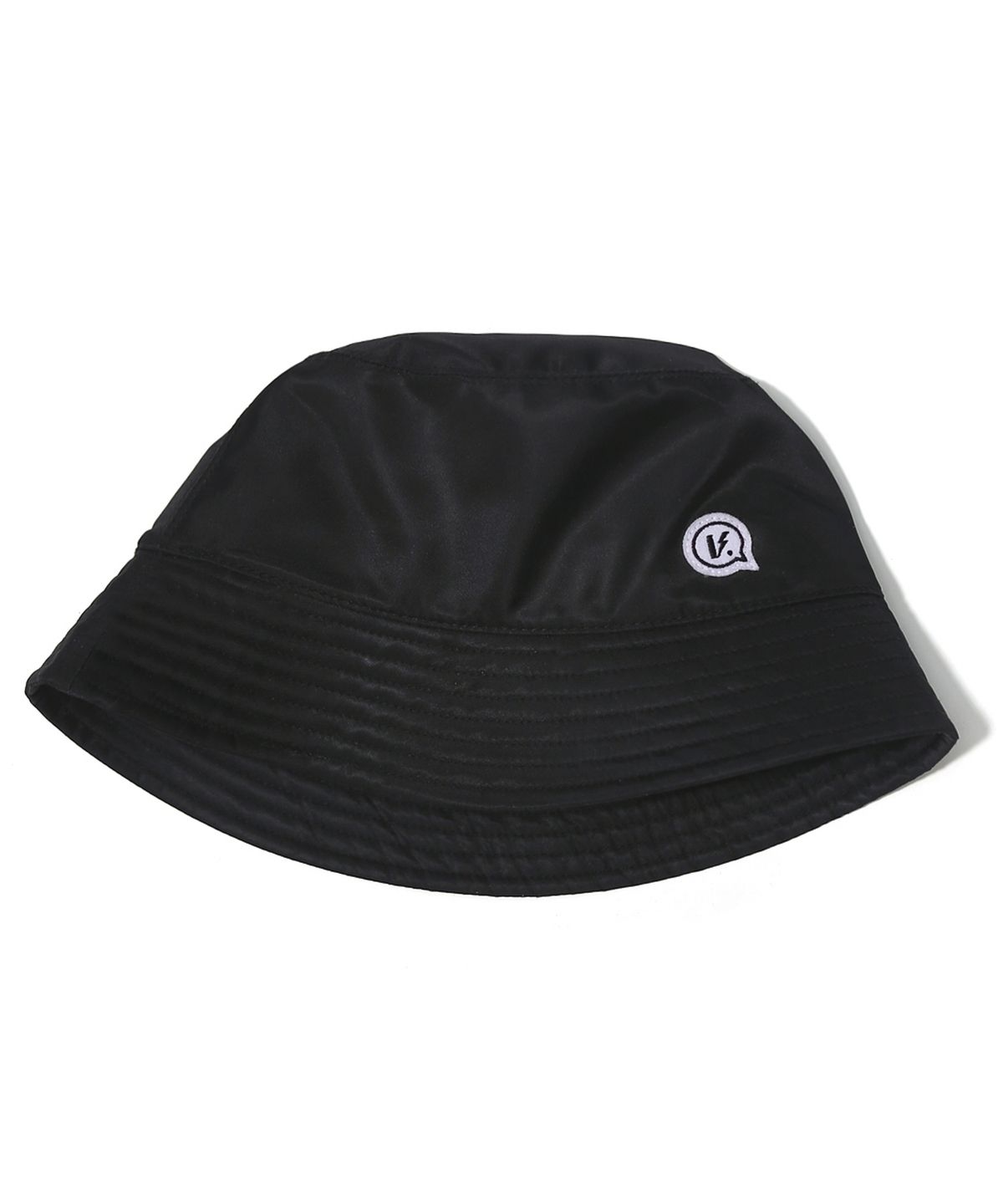 벌스원(VERSE ONE) BUBBLE LOGO BUCKET HAT BLACK