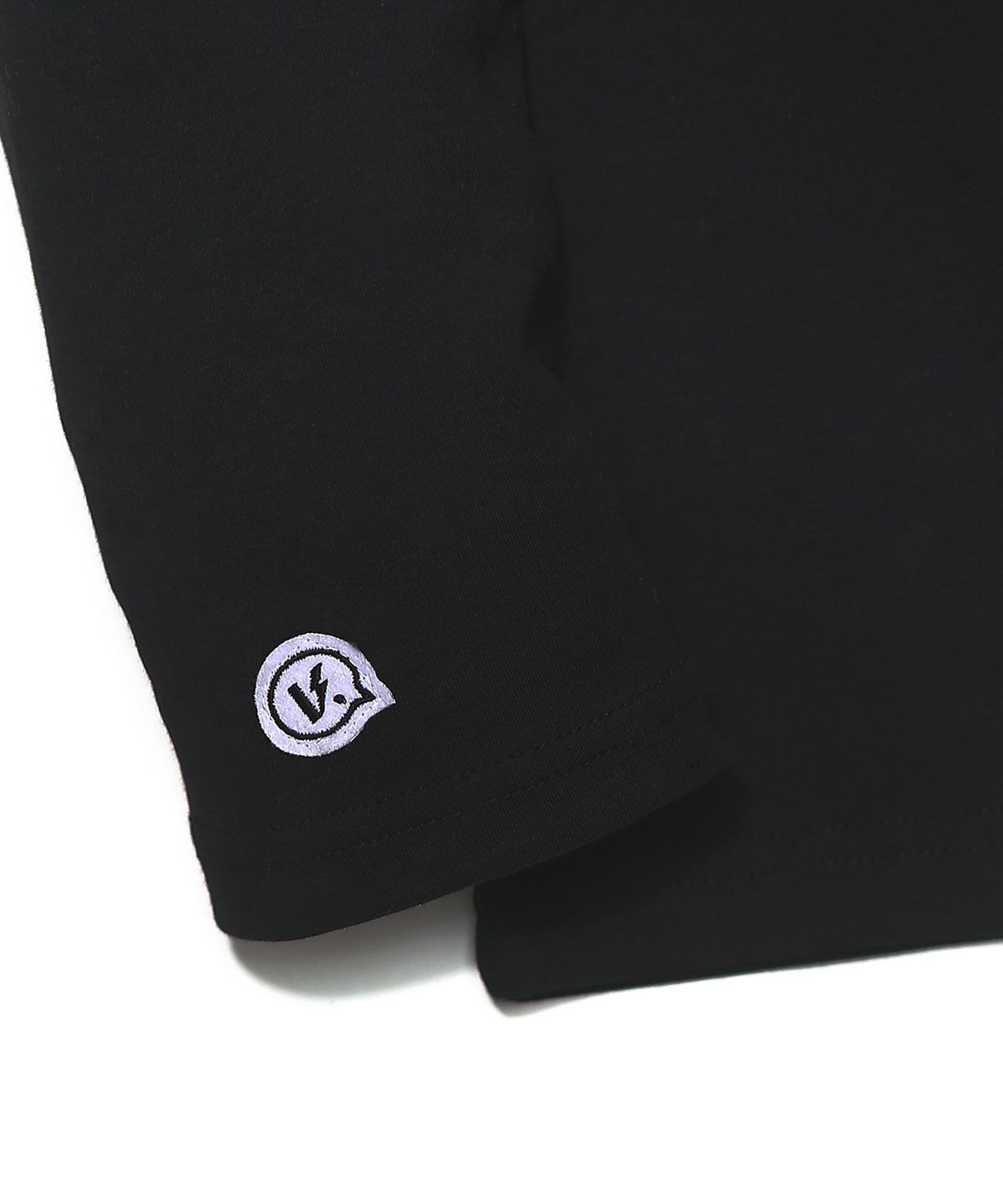 벌스원(VERSE ONE) BASIC LOGO LONG SLEEVE T-SHIRTS BLACK