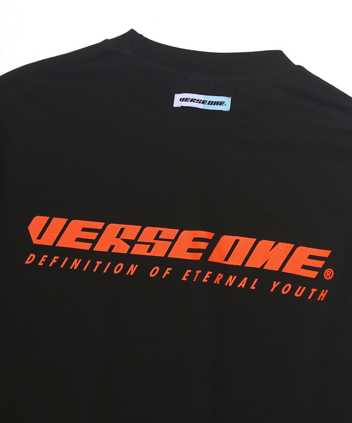 벌스원(VERSE ONE) BASIC LOGO LONG SLEEVE T-SHIRTS BLACK