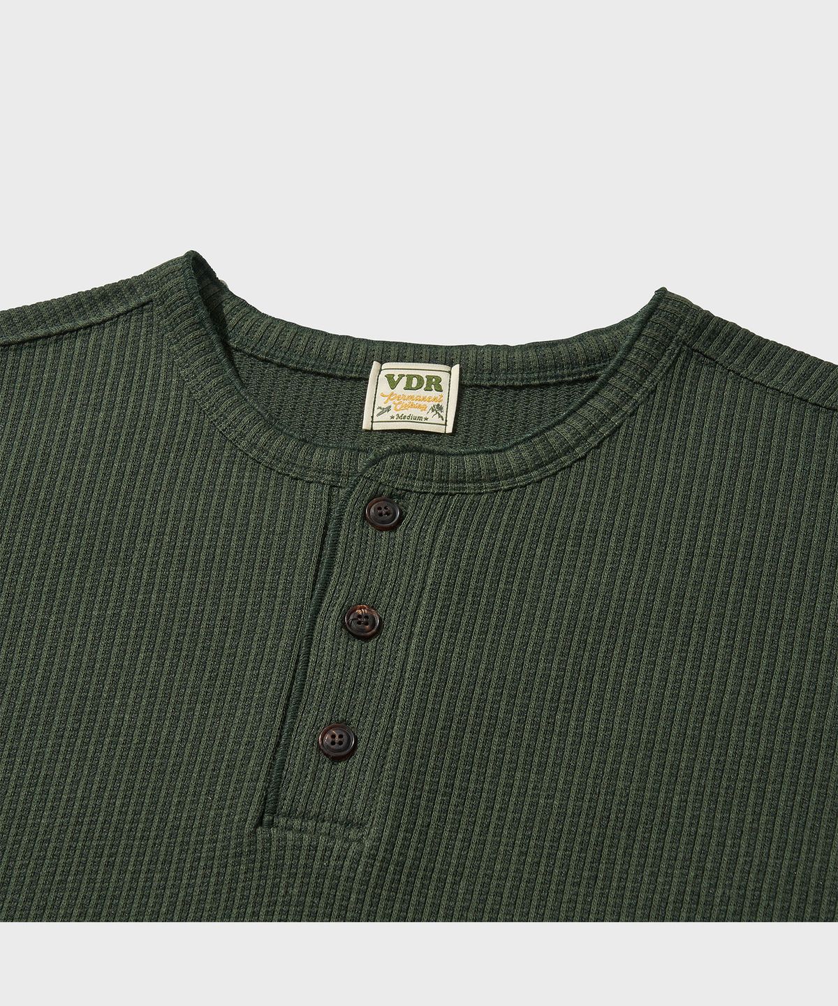 비디알(VDR) COZY HENLYNECK LONG SLEEVE [Forest]