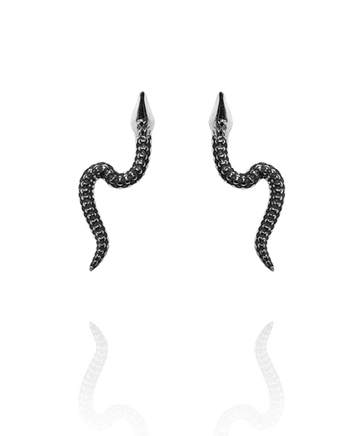 세크메트(SEKHMET) 게브 유화 뱀 귀걸이