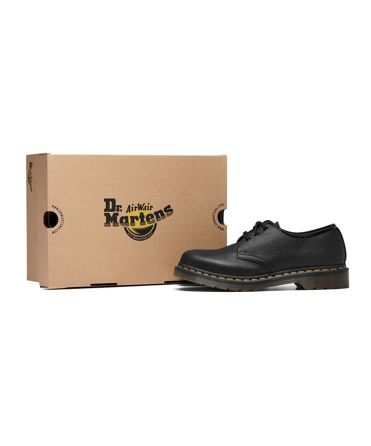 닥터마틴(DR.MARTENS) 1461 3홀 블랙 버지니아 / 24256001