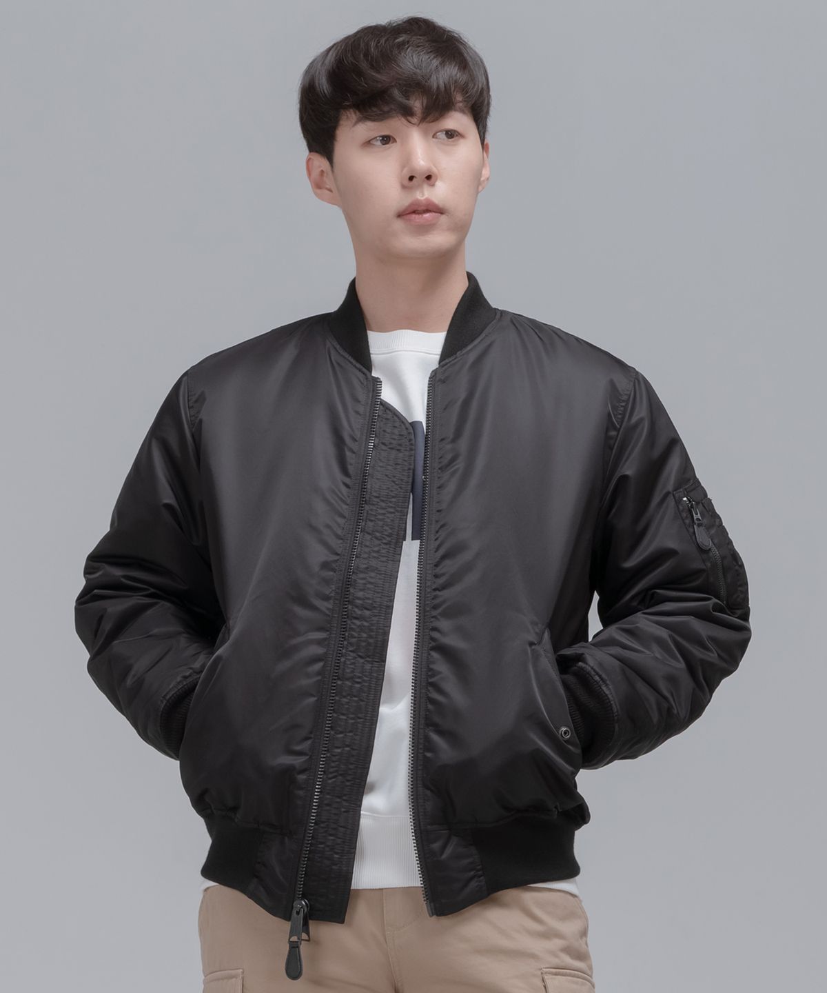 아비렉스(AVIREX) MA-1 베이직 / 7835952035 블랙