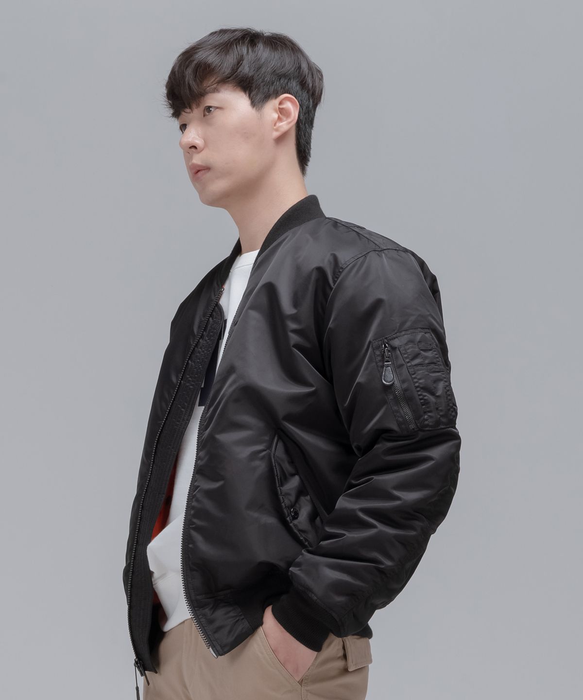 아비렉스(AVIREX) MA-1 베이직 / 7835952035 블랙
