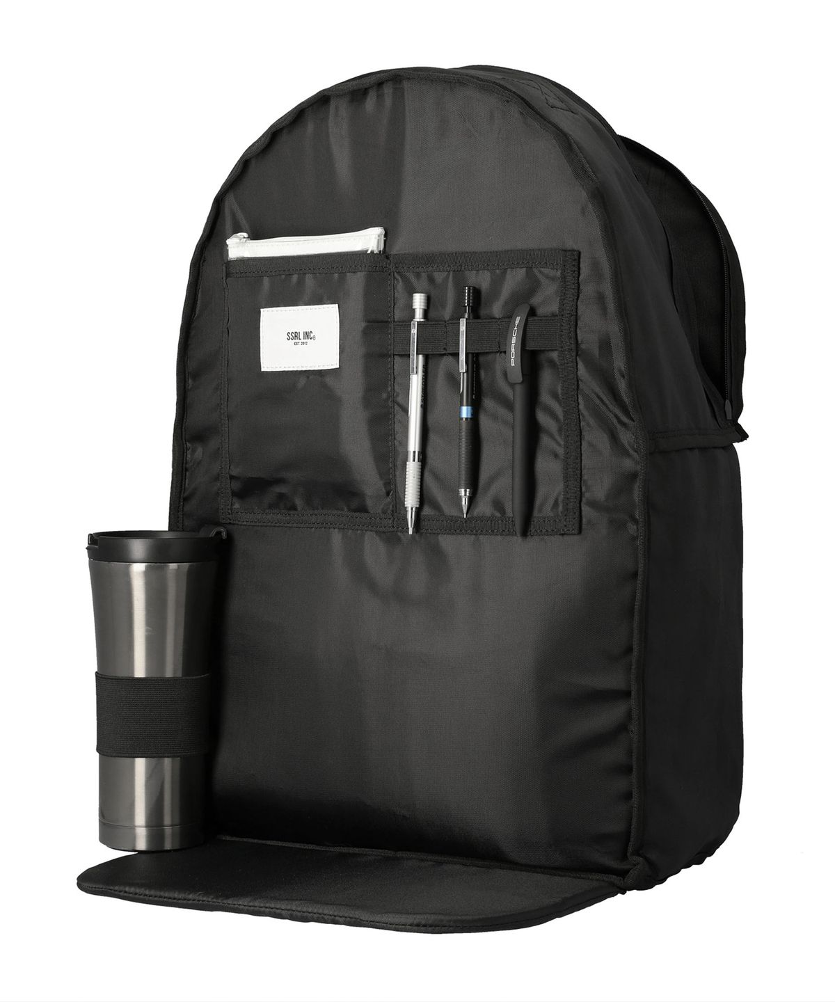에스에스알엘(SSRL) Dual Pocket Backpack / Black