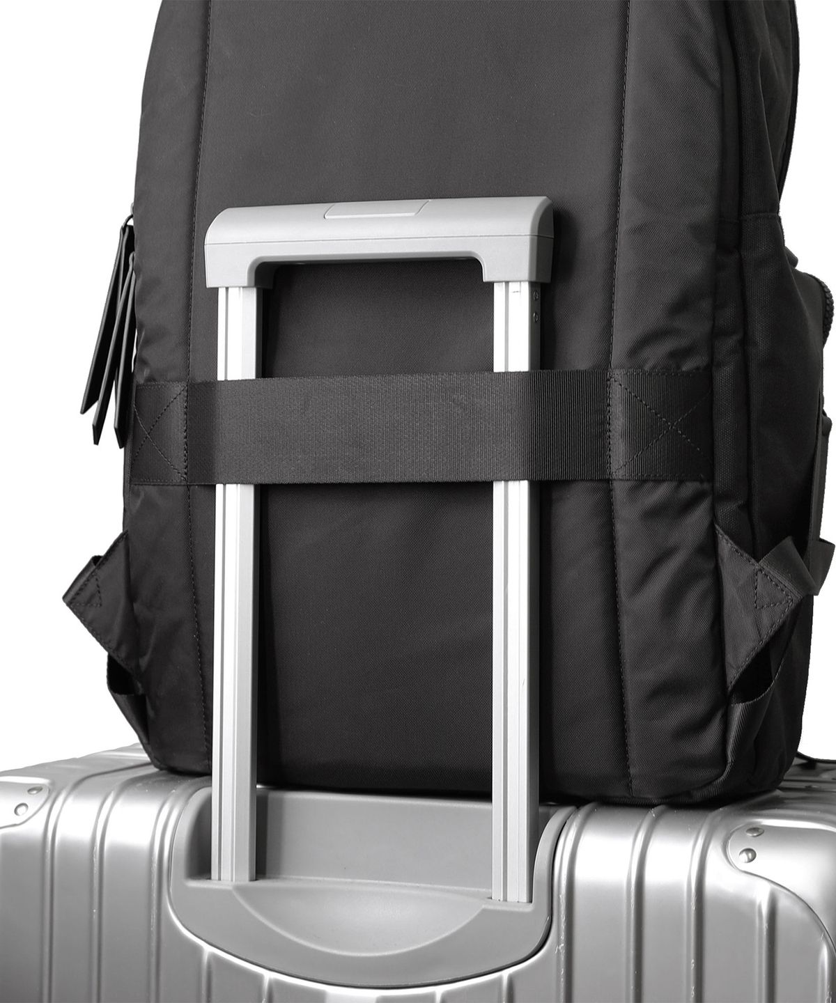 에스에스알엘(SSRL) Dual Pocket Backpack / Black