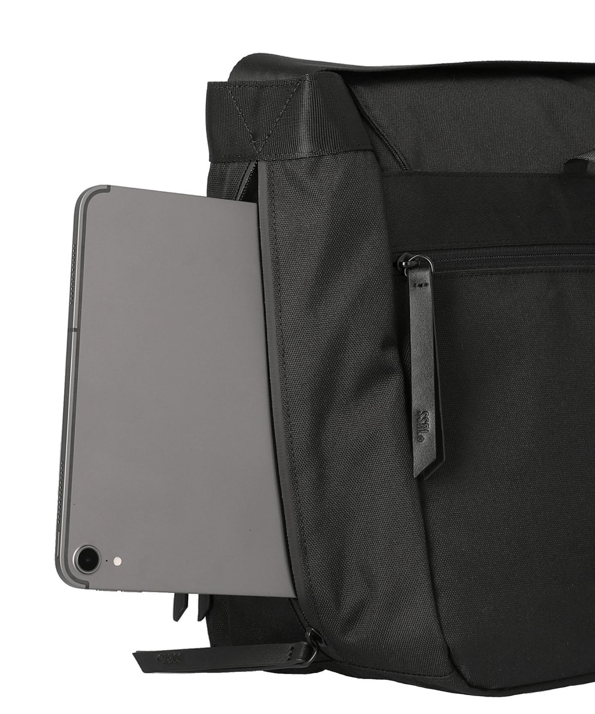에스에스알엘(SSRL) Dual Pocket Messenger Bag / Black