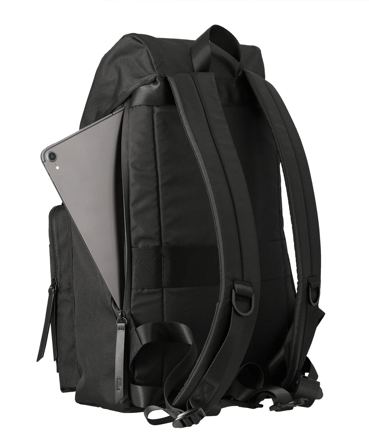 에스에스알엘(SSRL) majestic dual pocket rucksack / black