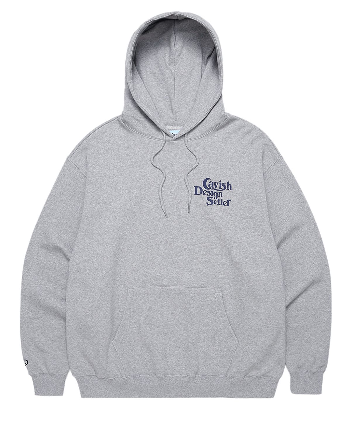카비시(CAVISH) SELLER LOGO HOODIE GREY(CV2BFUM400A)