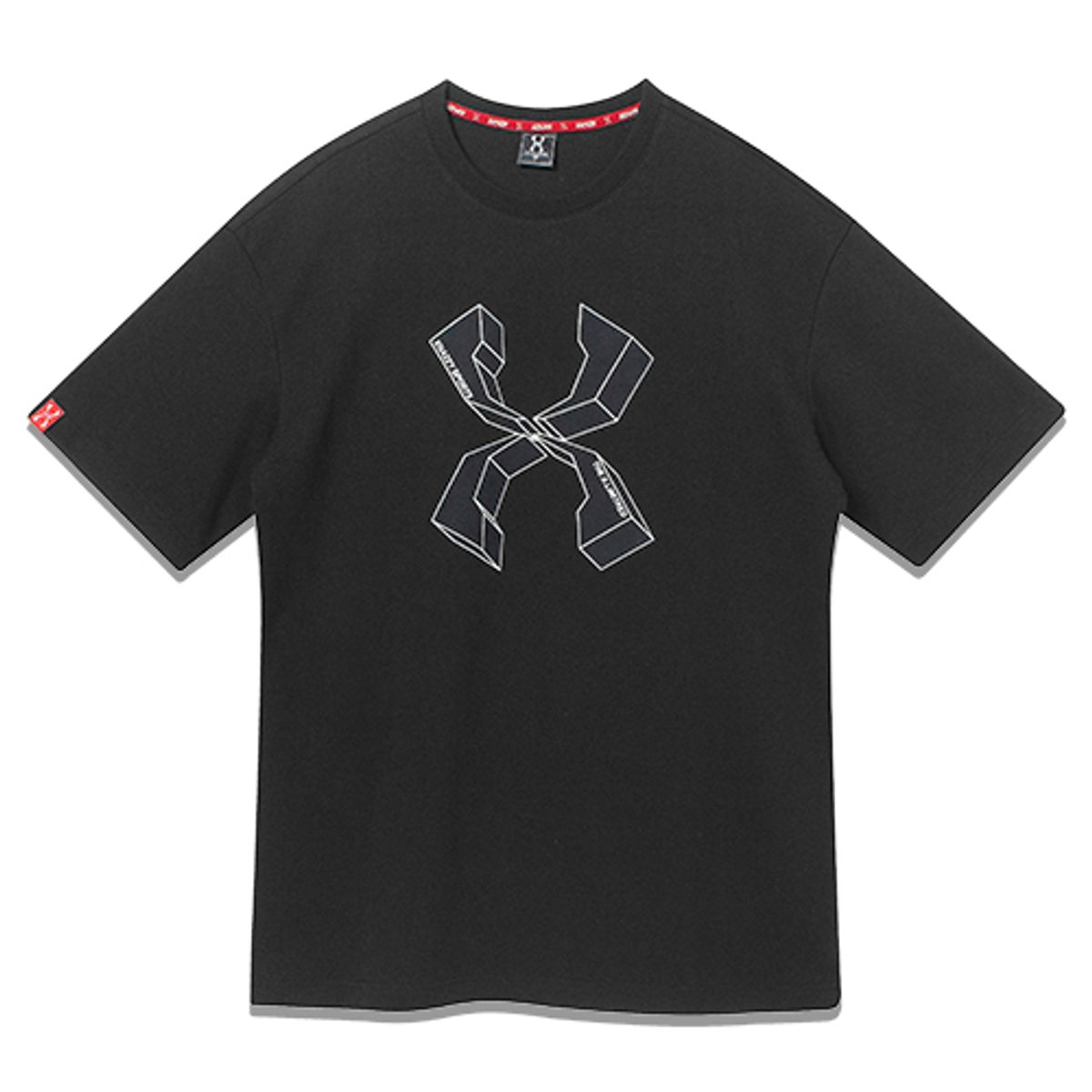 엑스네지(XNAZZY) 릴렉스핏반팔티 XYNRTS09 [BLACK]