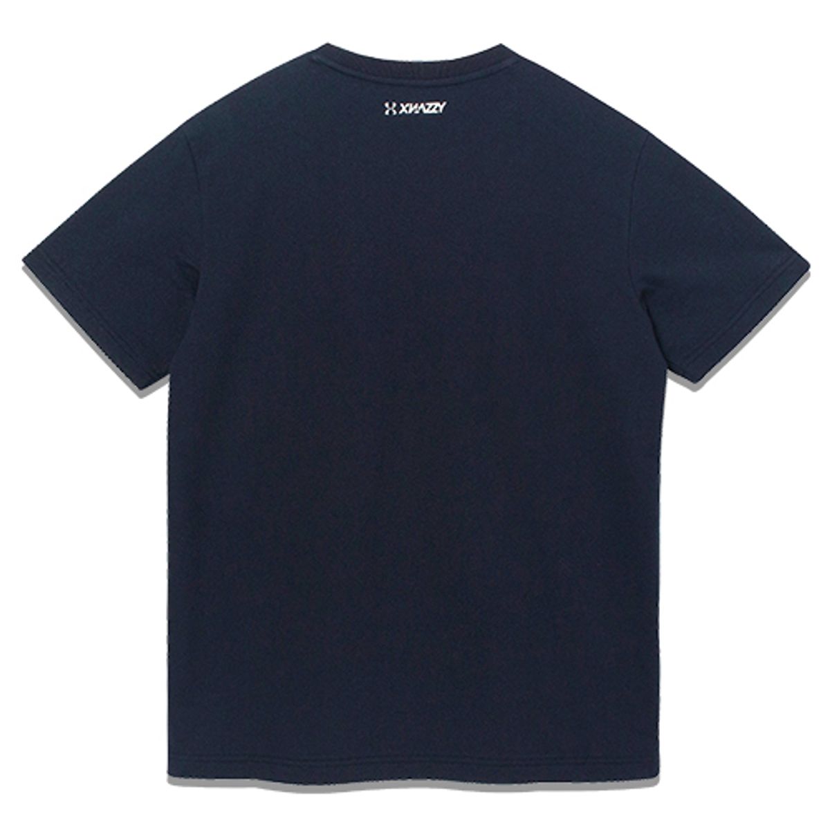 엑스네지(XNAZZY) 라이프 기본핏반팔티 XYNRTS01 [NAVY]