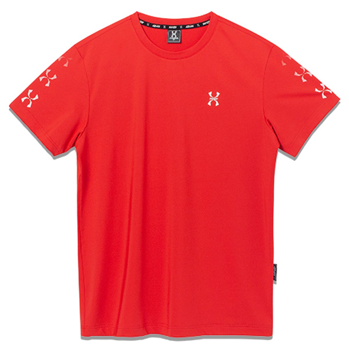 엑스네지(XNAZZY) 기본핏싱글스판반팔티 XYNRTS14 [RED]