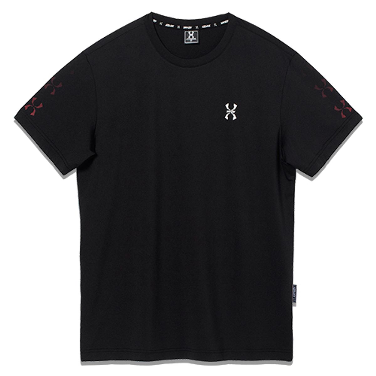 엑스네지(XNAZZY) 기본핏싱글스판반팔티 XYNRTS14 [BLACK]