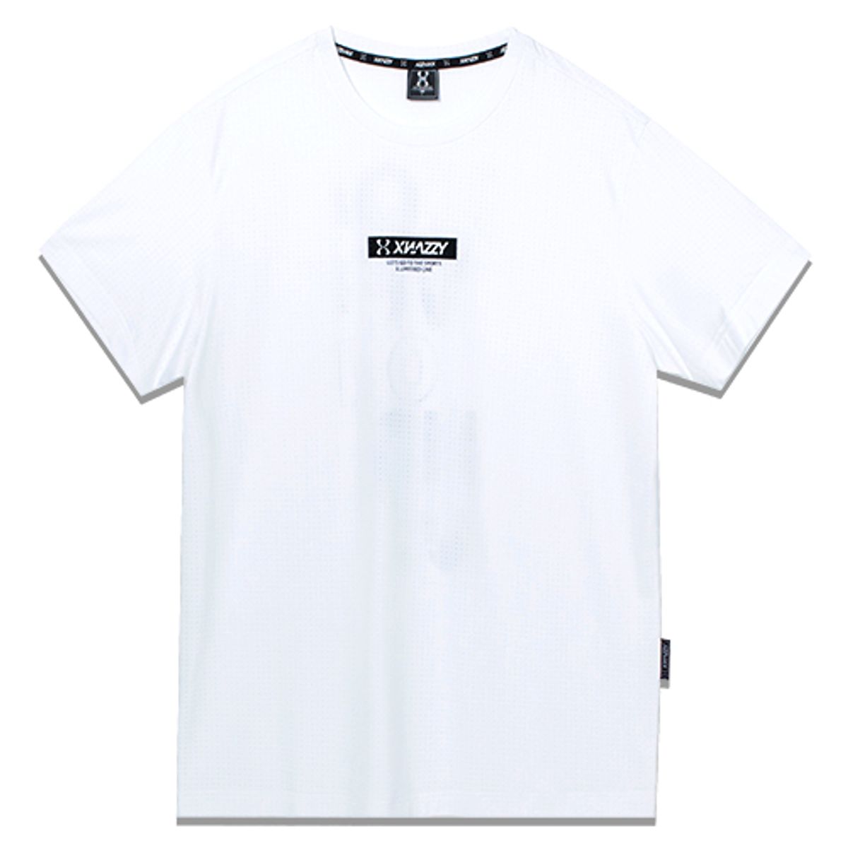 엑스네지(XNAZZY) 기본핏스판메쉬반팔티 XYNRTS13 [WHITE]