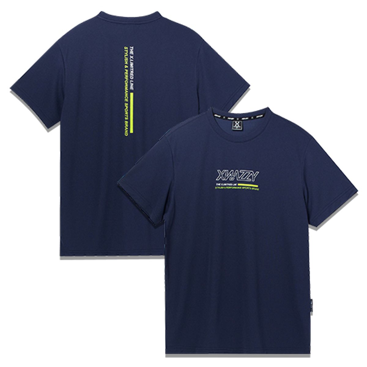 엑스네지(XNAZZY) 기본핏PK반팔티 XYNRTS12 [NAVY]